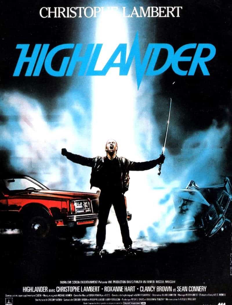 Highlander, l'affiche française