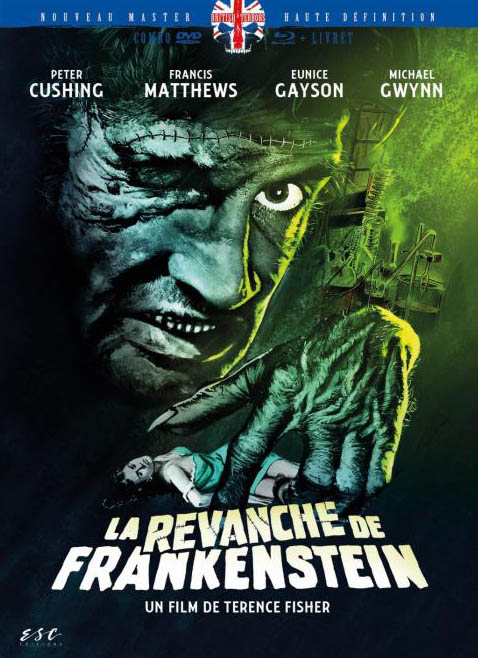 La revanche de Frankenstein, jaquette du Mediabook 2D