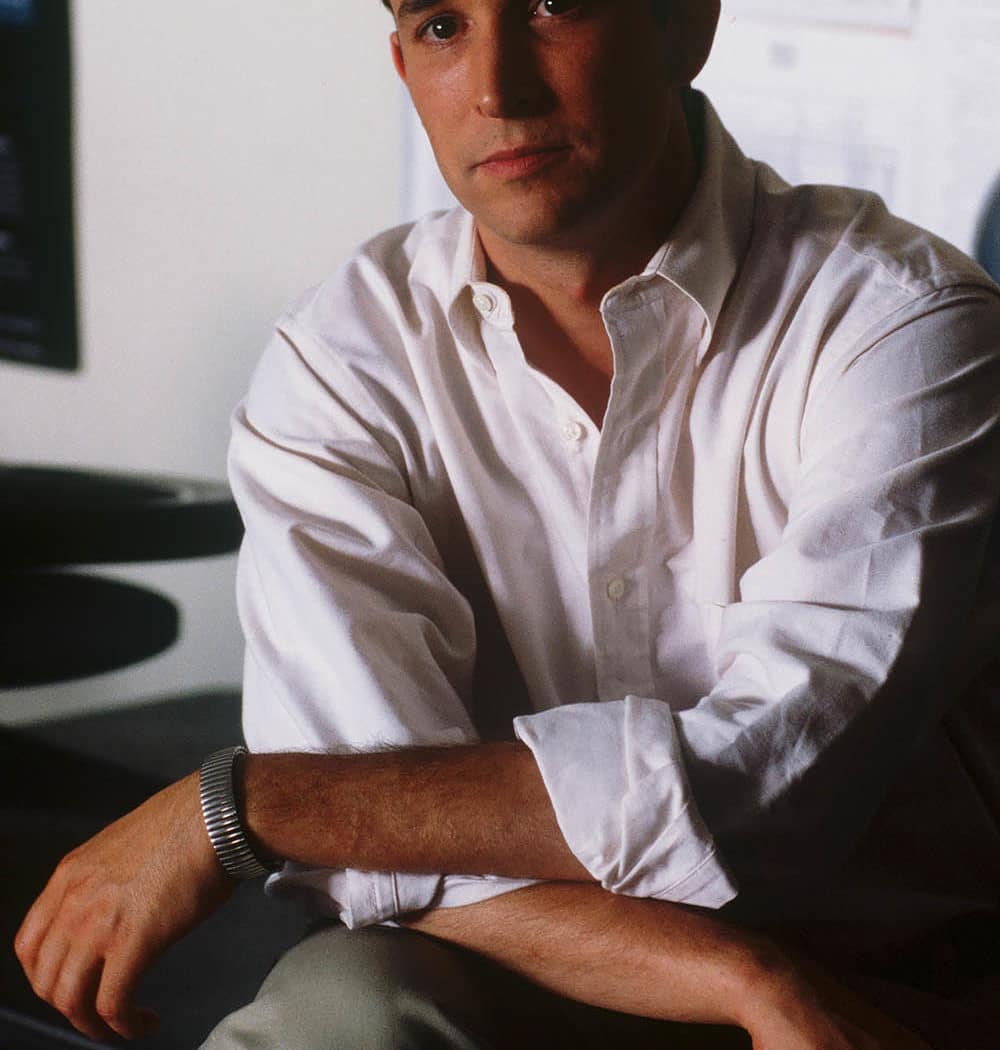 Richard Kelly sur le tournage de Donnie Darko
