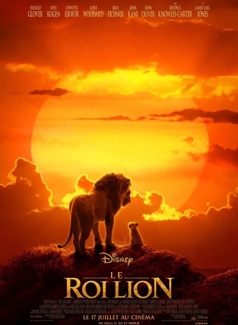 Affiche du Roi Lion