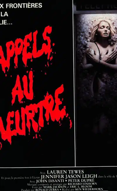 Affiche vidéo d'Appels aux meurtres