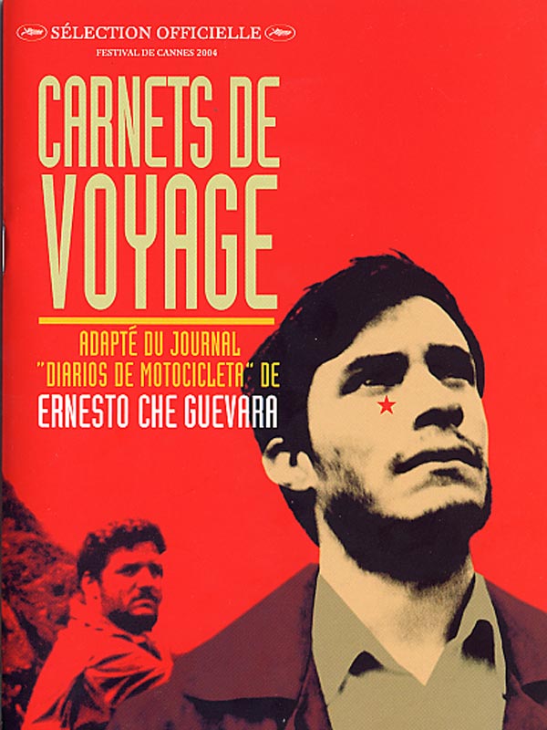 Affiche française de Carnets de voyages de Walter Salles
