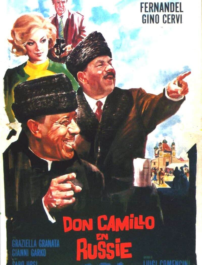 Don Camillo en Russie, l'affiche