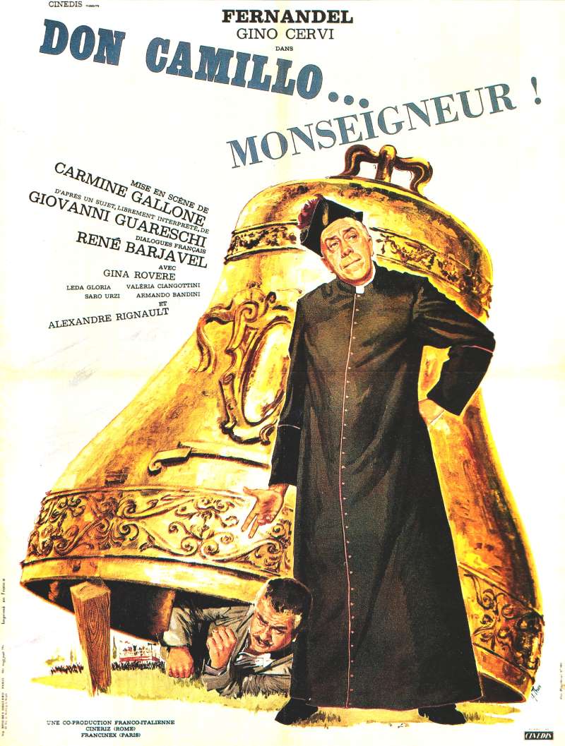 Don Camillo Monseigneur, l'affiche