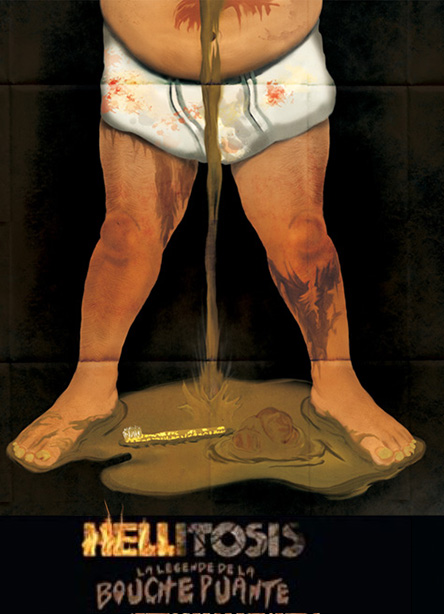 Hellitosis, la légende de la bouche puante Affiche