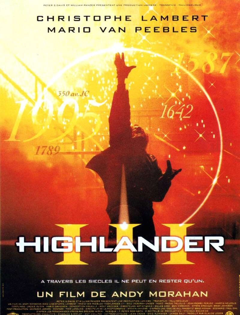 Highlander 3, l'affiche