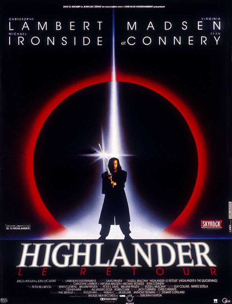 Highlander, le retour, affiche française