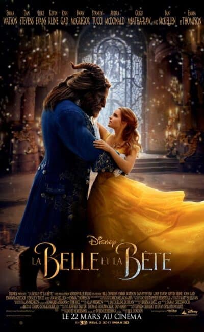 La Belle et la bête affiche française