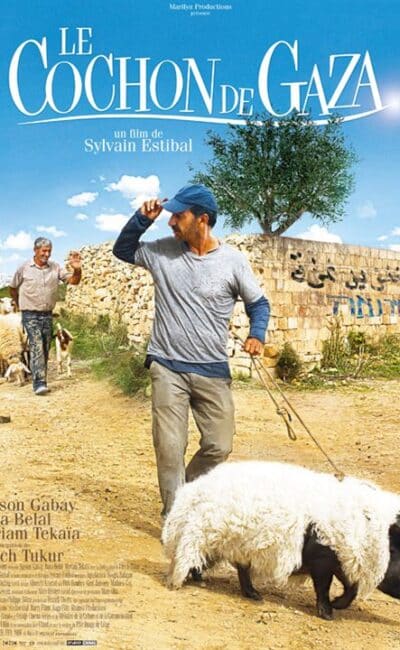 Affiche du Cochon de Gaza, de Sylvain Estibal