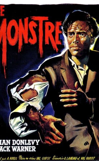 Le monstre de Val Guest, affiche belge