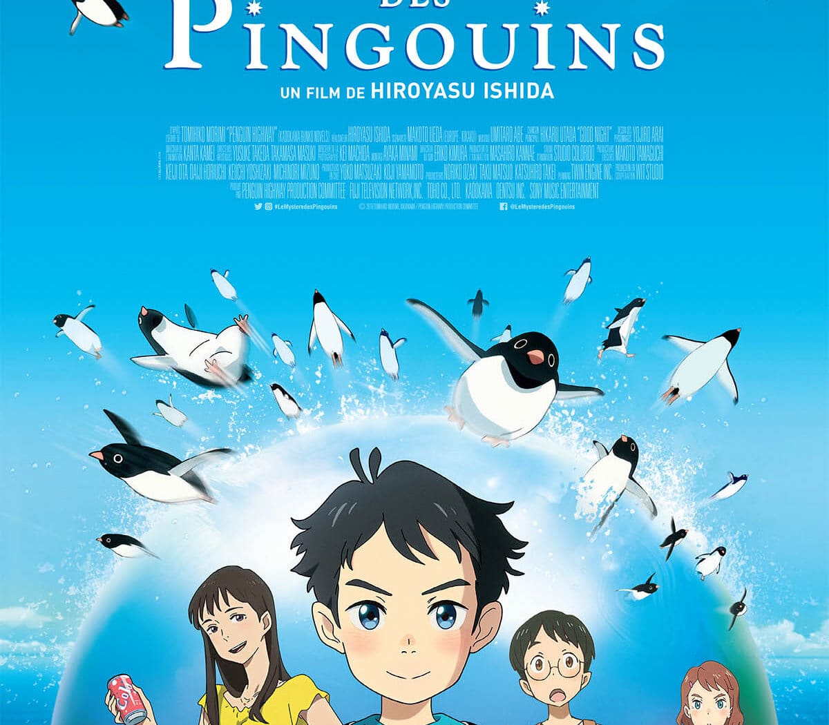 Le mystère des pingouins - affiche du film