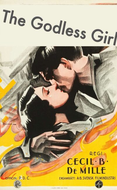 Les damnés du coeur, affiche du film de Cecil B. DeMille