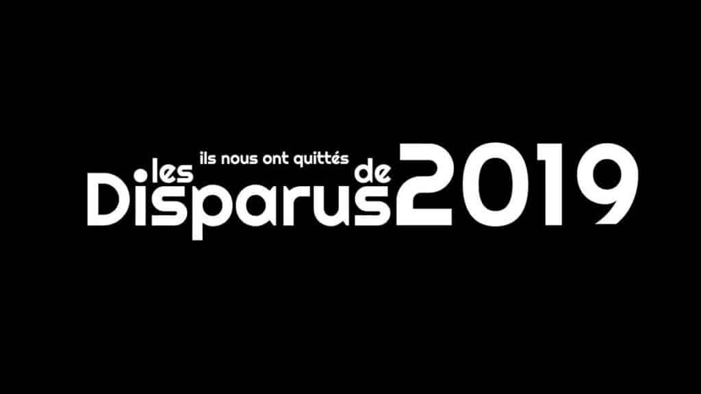 Logo des acteurs disparus en 2019, ils nout ont quittés