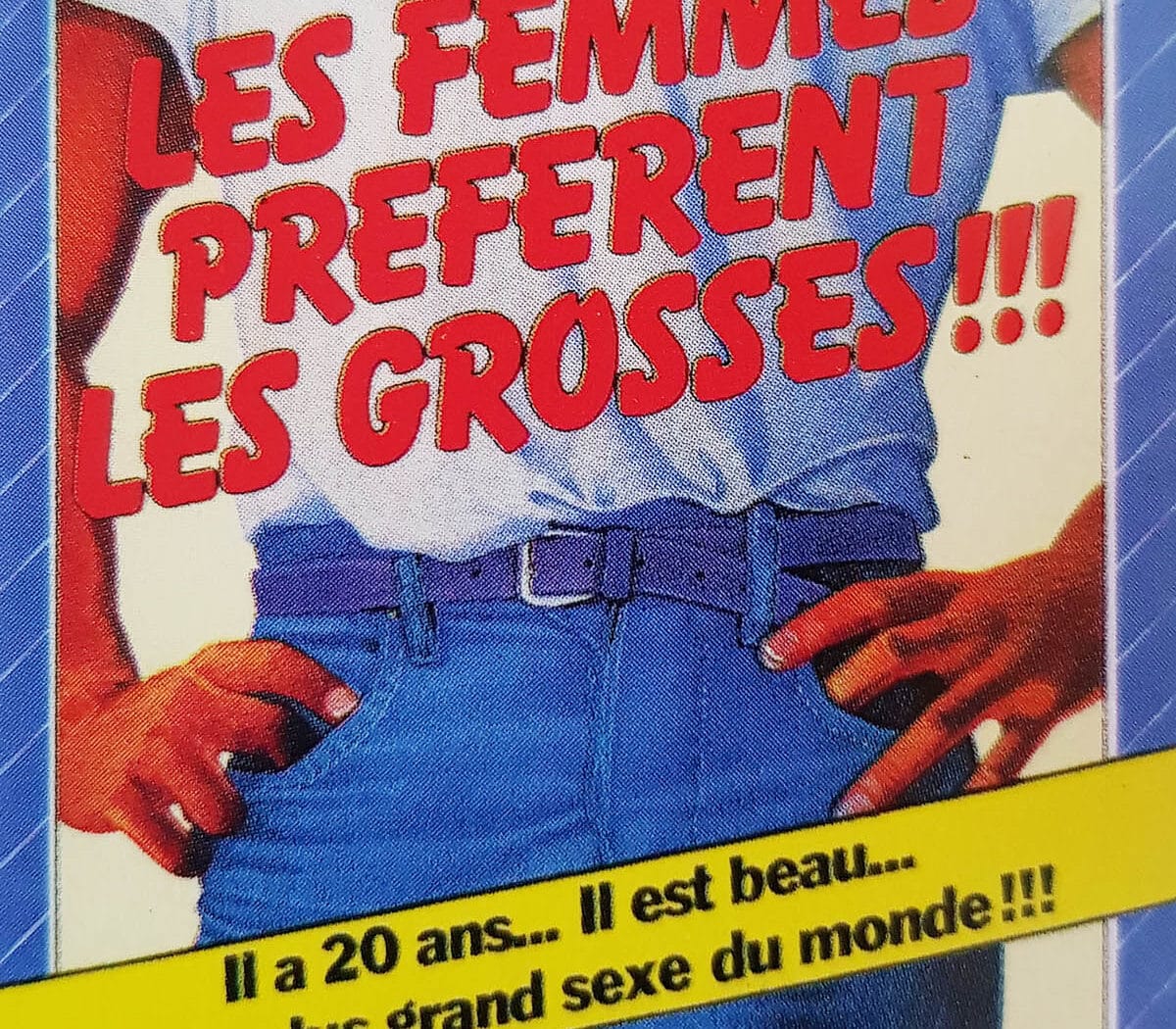 Jaquette Les Femmes préfèrent les grosses, édités en 1982