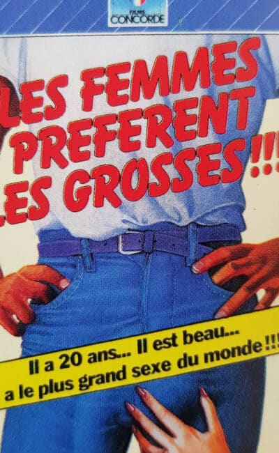 Jaquette Les Femmes préfèrent les grosses, édités en 1982