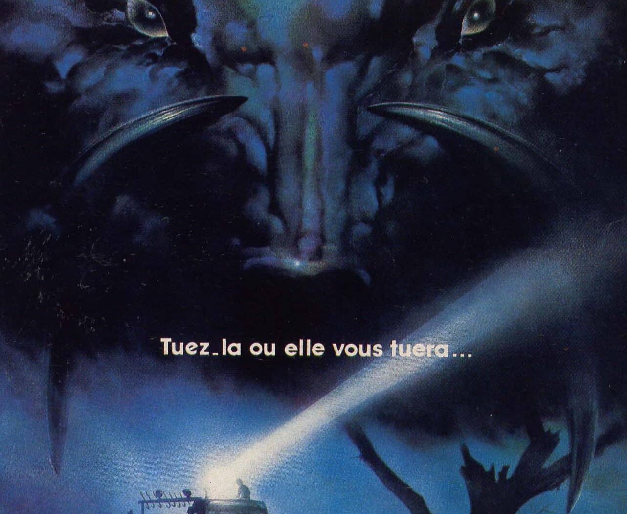 L'affiche française cinéma de Razorback en 1986