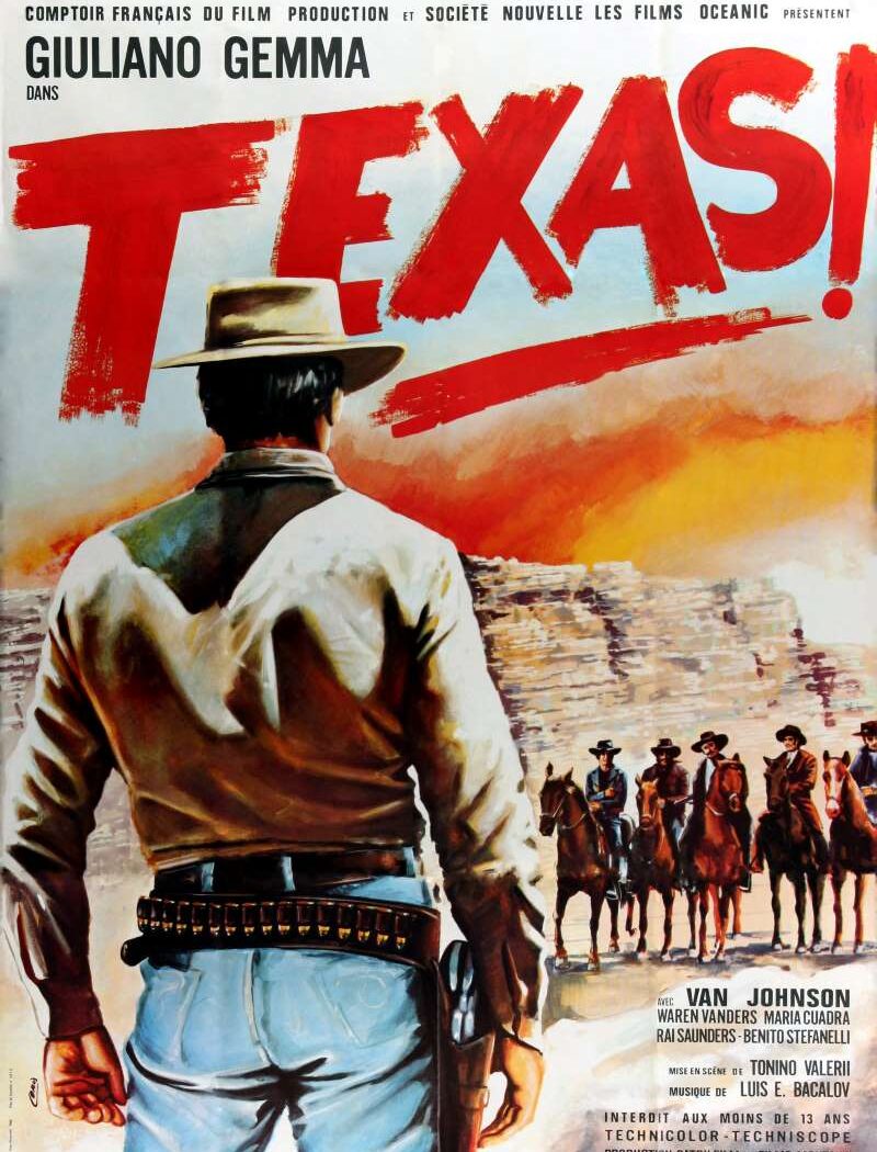 Texas, l'affiche française