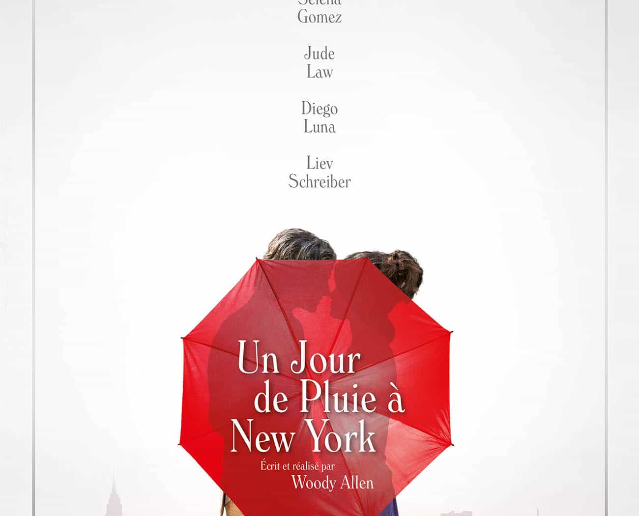 Un jour de pluie à New York, affiche du film