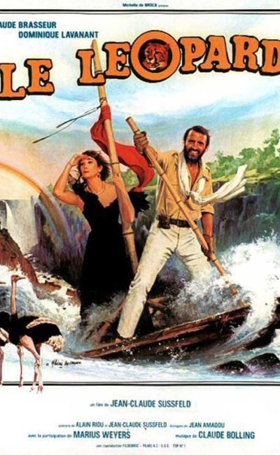 Affiche du Leopard, avec Lavanant et Brasseur
