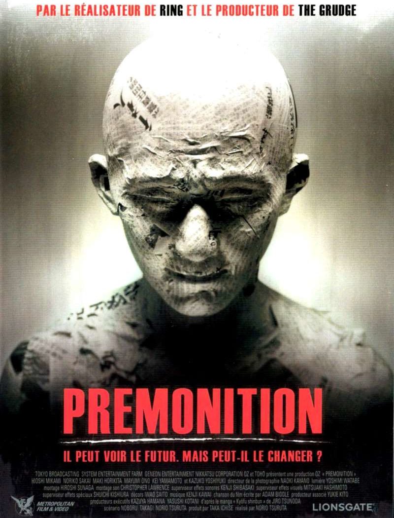 Prémonition, jaquette vidéo