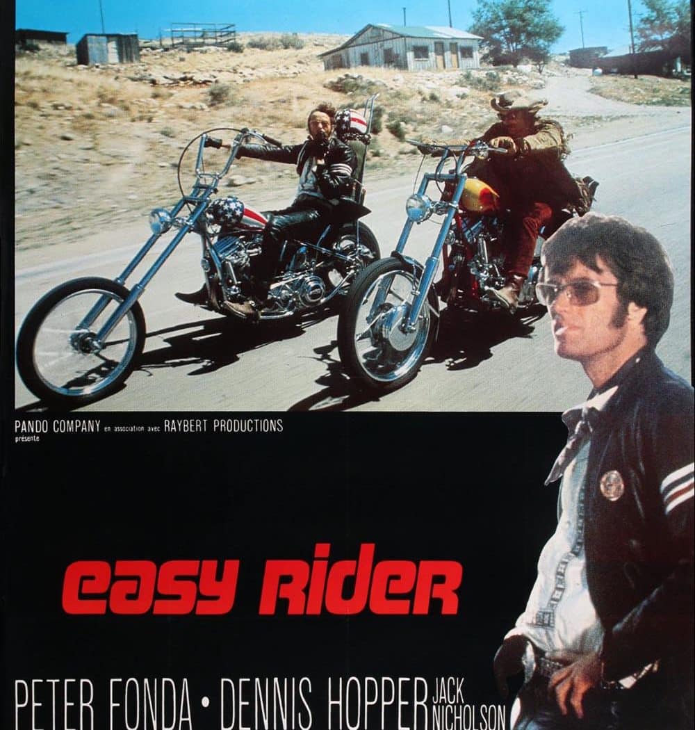 Affiche française de Easy Rider de Dennis Hopper