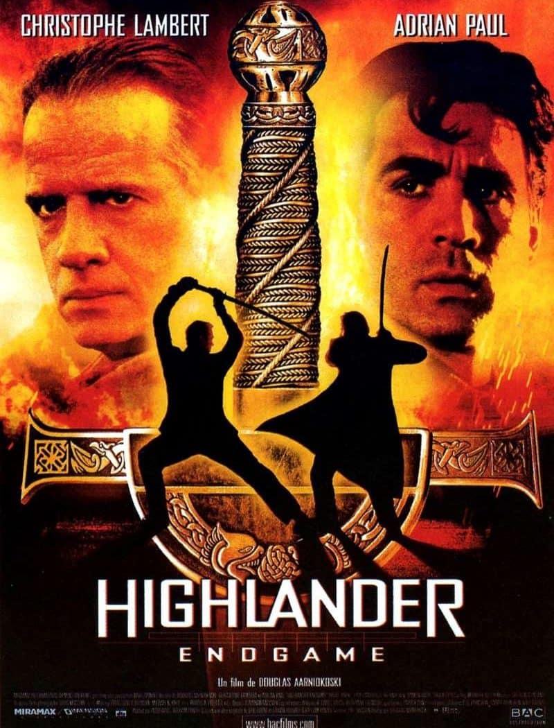 Highlander : Endgame, l'affiche