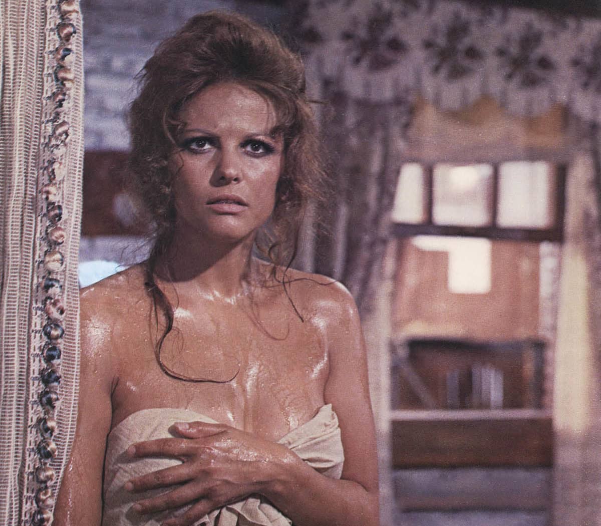 Claudia Cardinale dans Il était une fois dans l'ouest sergio leone