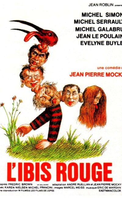 L'ibis rouge, l'affiche de Topor