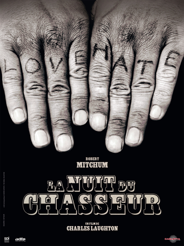 La nuit du chasseur jaquette DVD