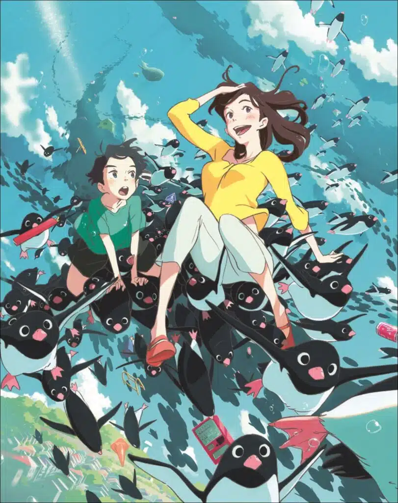 Le mystère des pingouins - affiche du film