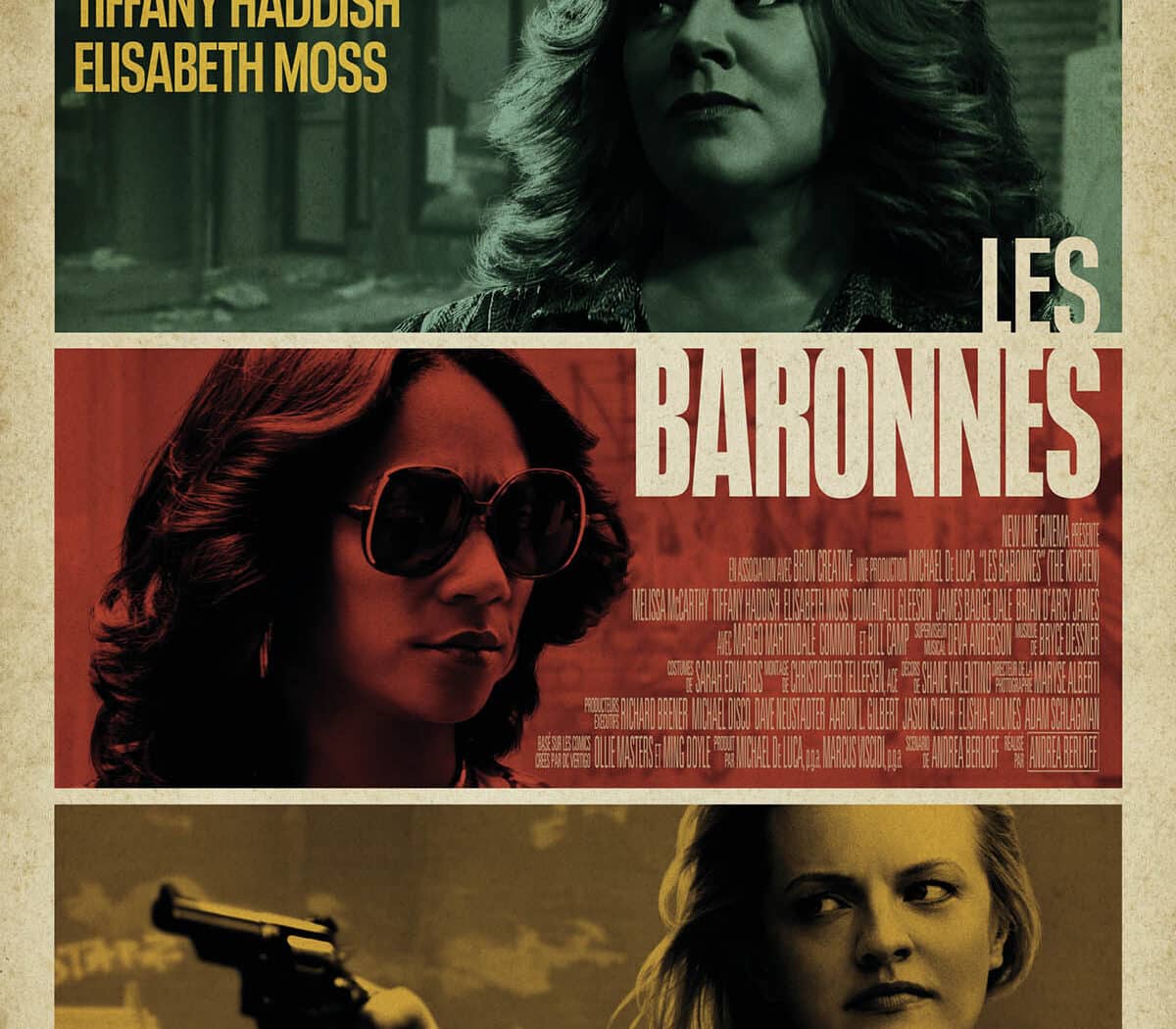 Affiche française des Baronnes, avec Melissa McCarthy