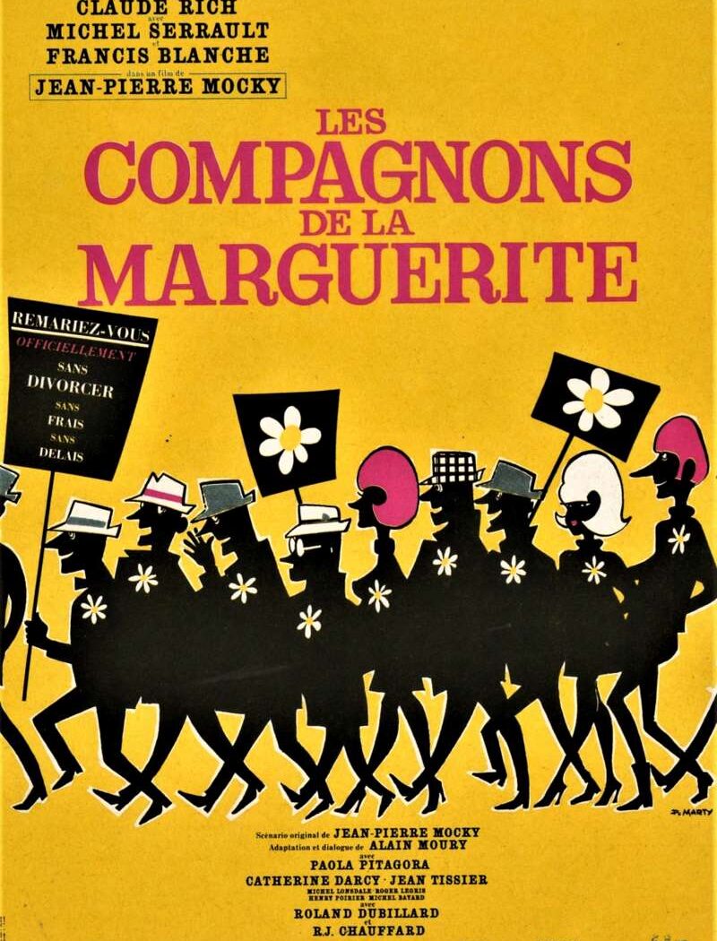 Les compagnons de la marguerite, l'affiche