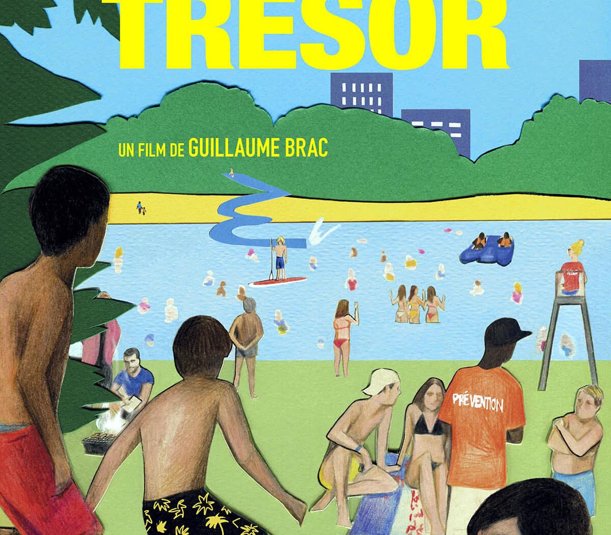Affiche du film de Guillaume Brac L'île au trésor