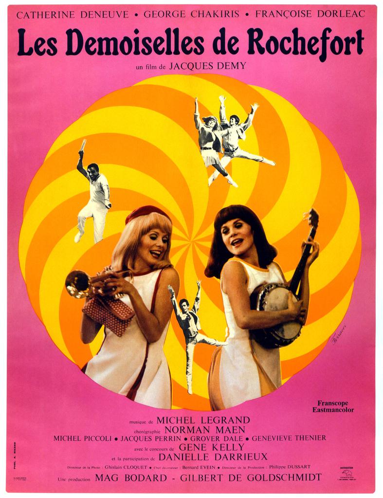 Affiche de Les Demoiselles de Rochefort de Jacques Demy