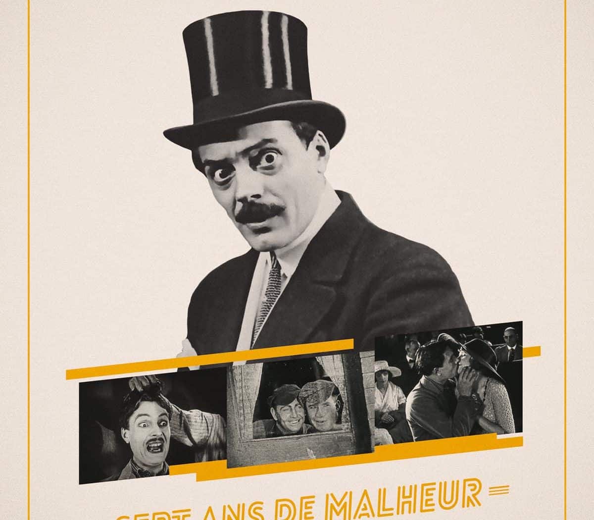 Affiche de Sept ans de malheur de Max Linder