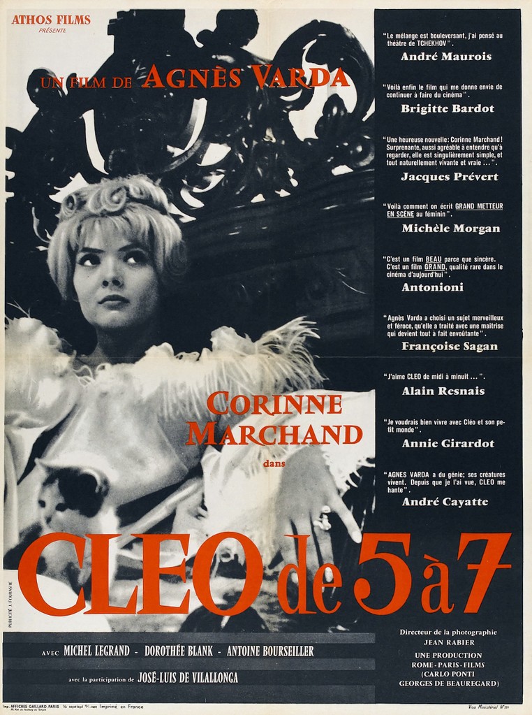 Affiche de Cléo de 5 à 7 d'Agnès Varda