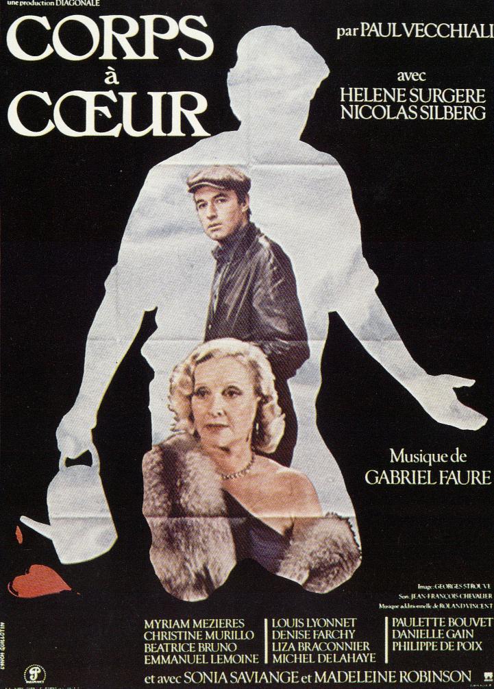 Affiche de Corps à coeur de Paul Vecchiali