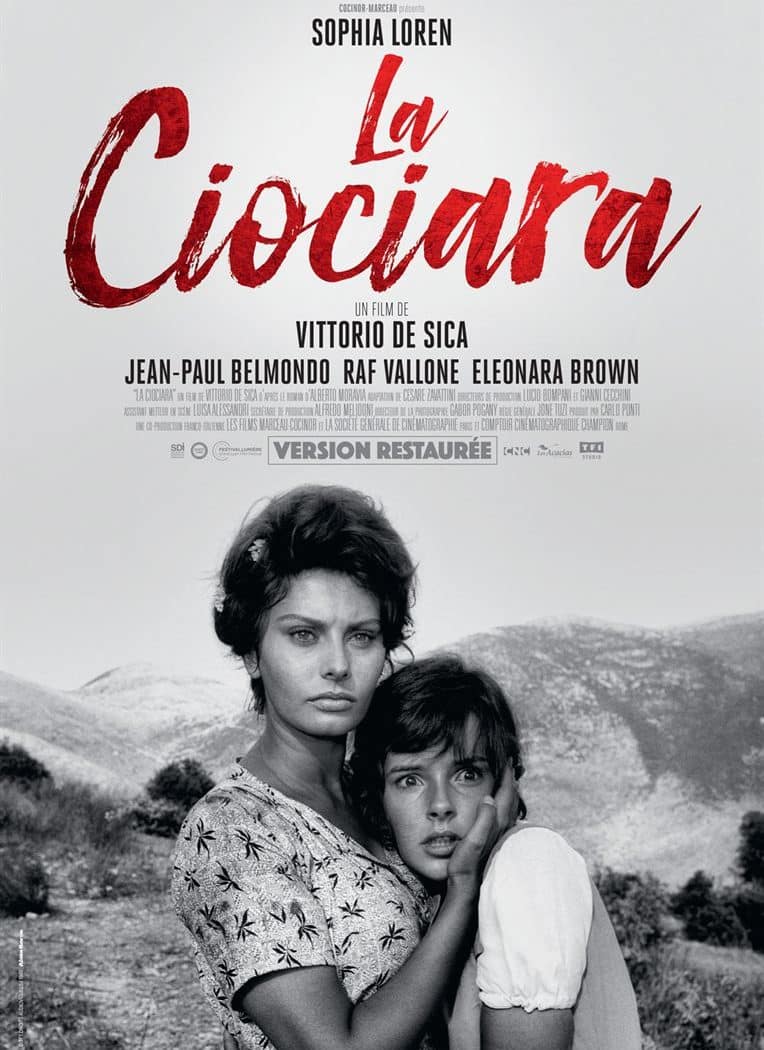 Affiche de La Ciociara de Vittorio De Sica