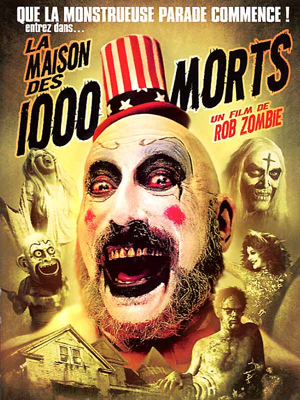 Affiche de La Maison des 1000 morts de Rob Zombie