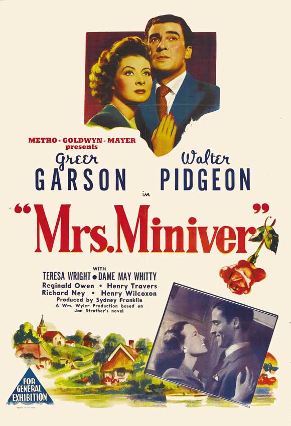 Affiche de Madame Miniver de William Wyler