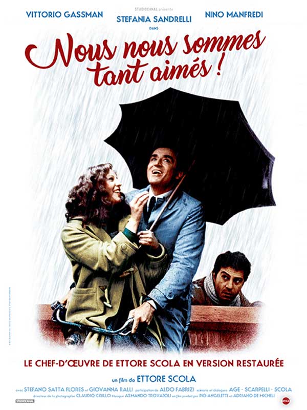 Affiche de Nous nous sommes tant aimés d'Ettore Scola