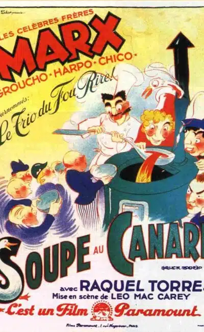 Affiche de La Soupe au canard de Leo McCarey
