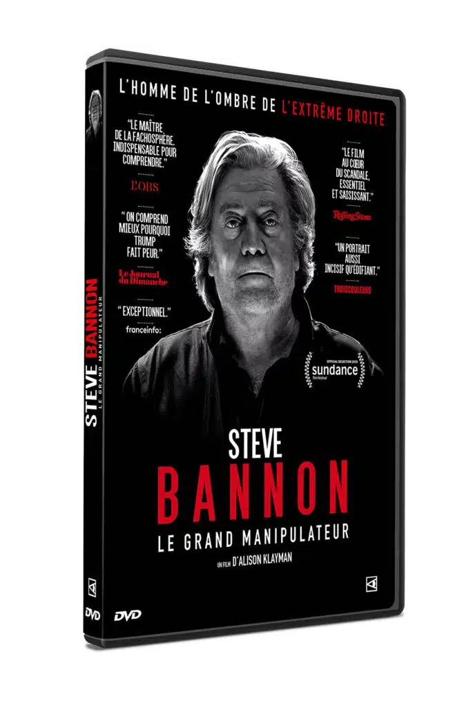 Jaquette Dvd de Steve Bannon le grand manipulateur
