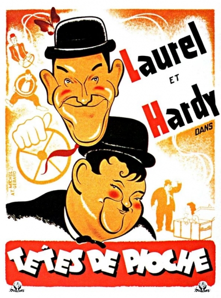 Affiche de Têtes de pioches de John G. Blystone