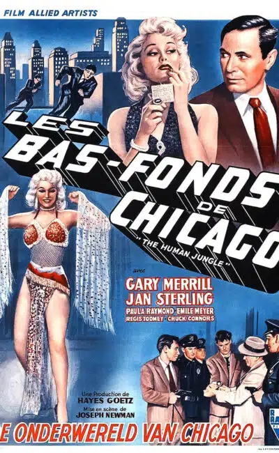 Affiche de Dans les bas fond de Chigago