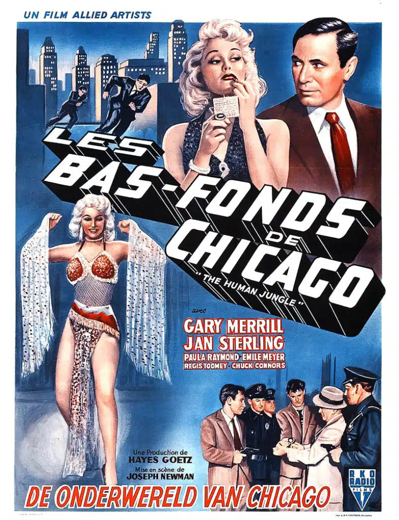 Affiche de Dans les bas fond de Chigago