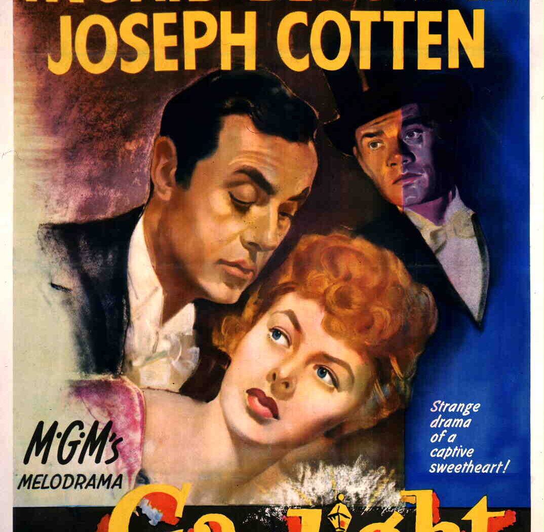 Affiche de Hantise (Gaslight) de George Cukor avec Ingrid Bergman et Charles Boyer