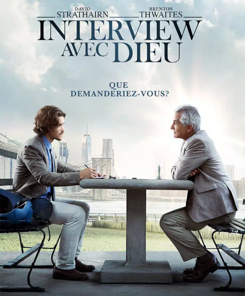 Entretien avec Dieu , affiche du film Saje Distribution)