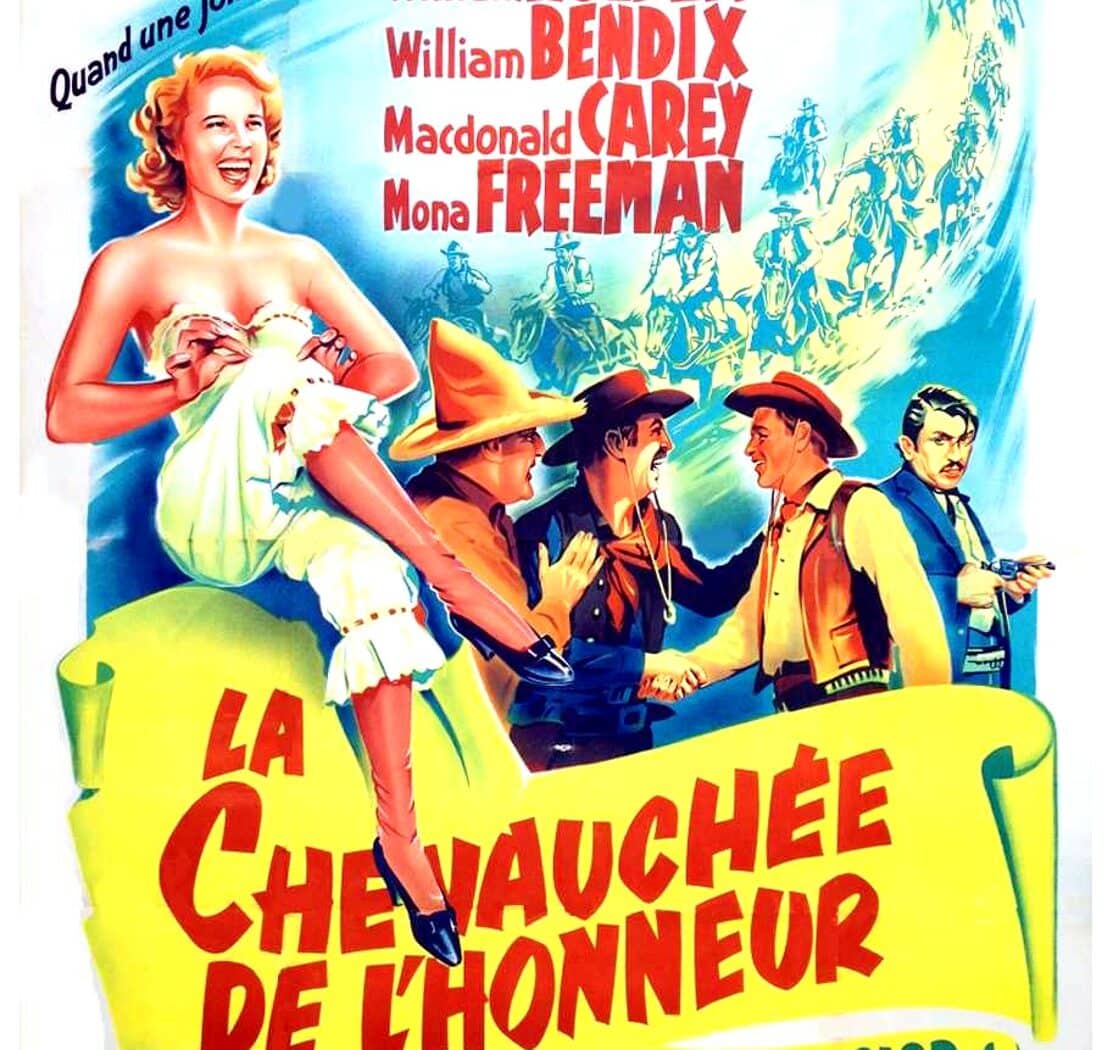 Affiche de La chevauchée de l'honneur