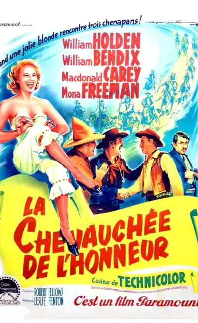 Affiche de La chevauchée de l'honneur